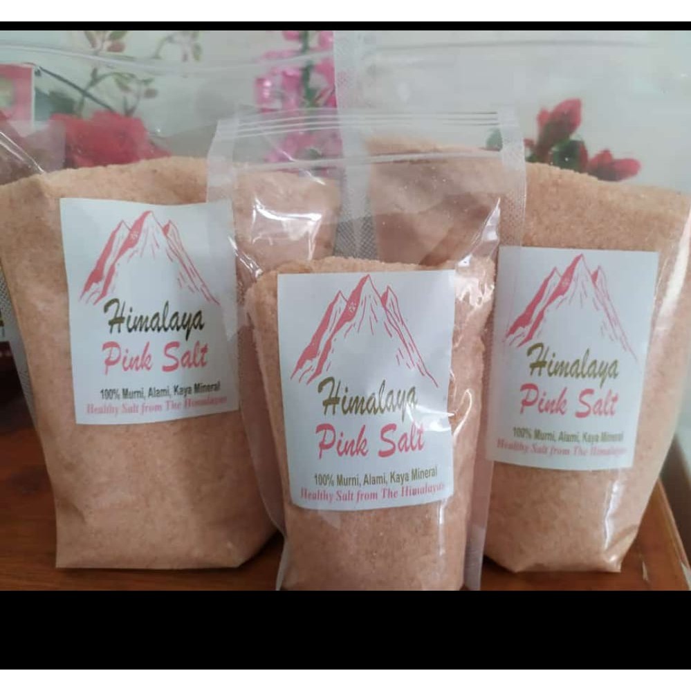 

Garam Himalaya 1Kg - Natural Himalayan Pink Salt - Himsalt