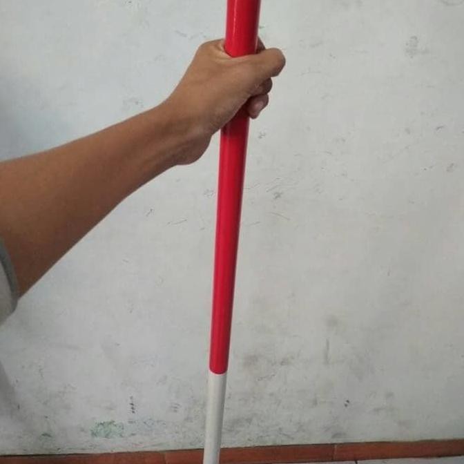 Termurah Tongkat Pramuka Kayu Warna Merah Putih / Tongkat Kayu Warna