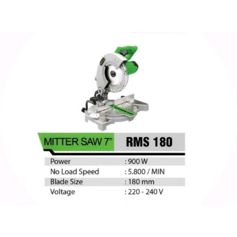 Miter saw 7inch / mesin potong almunium 7 inch