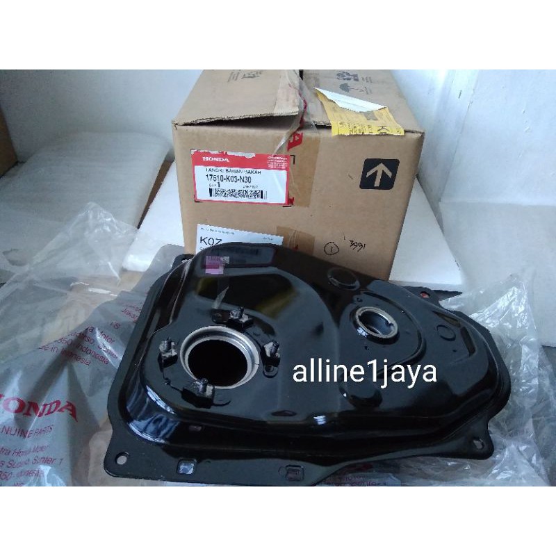 Tangki bensin REVO FI/Supra X125 Fi 17510 K03 N30 ori ahm