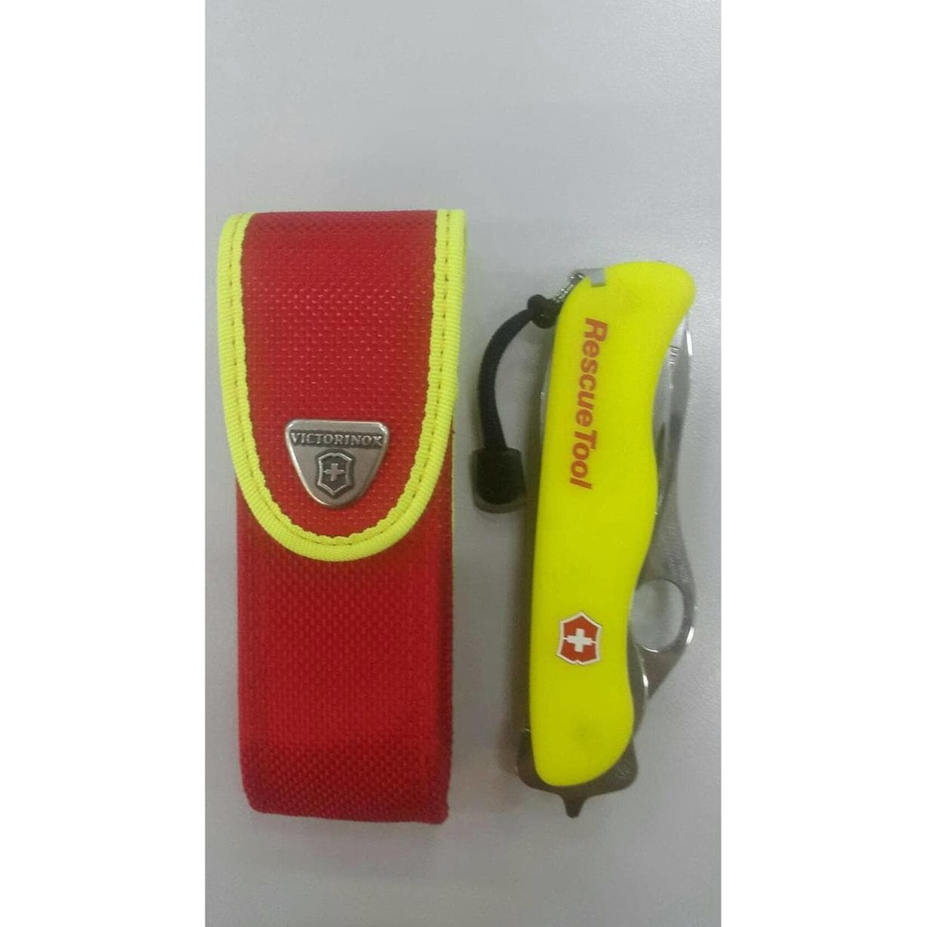 Pisau Serbaguna/Camping VICTORINOX Rescue One Hand Swiss army knife