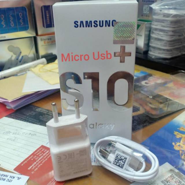 Tc Charger SAMSUNG S10+ Original Adaptor 3.0A Fast Charging Micro Usb