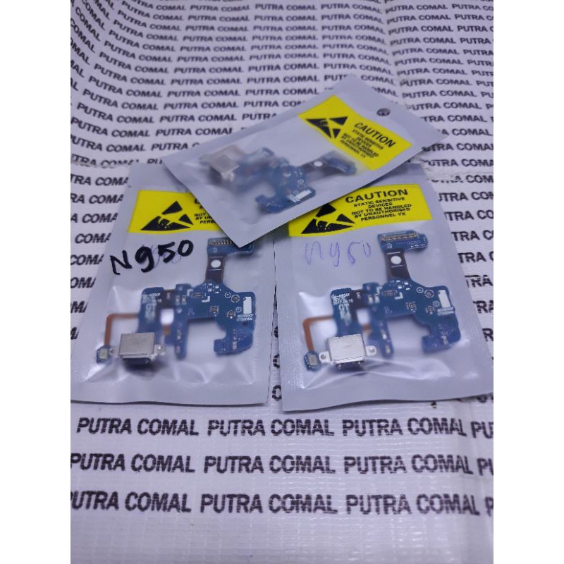 SAMSUNG GALAXY NOTE 8 N950F FLEXIBLE FLEXIBEL PCB KONEKTOR CONEKTOR MIC MIK PORT USB CAS CHARGER SAM
