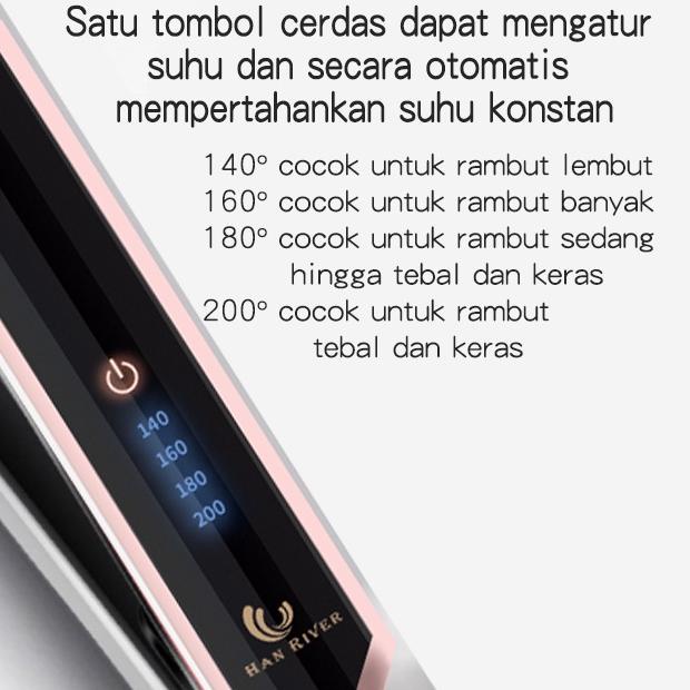 ♝ HAN RIVER HRJFB03WT Catokan Rambut 45watt Mengeriting/meluruskan ☜
