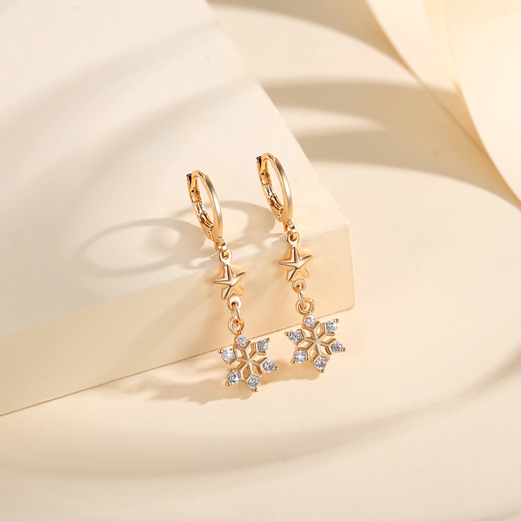 Y511 【COD】Anting Korea Wanita Titanium Anting Aksesoris Fashion Anting Anti Karat