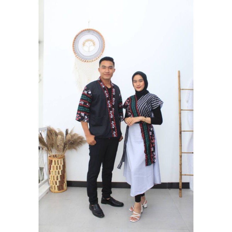 COUPLE BATIK DRESS BATIK SONGKET BATIK COUPLE KIMONO