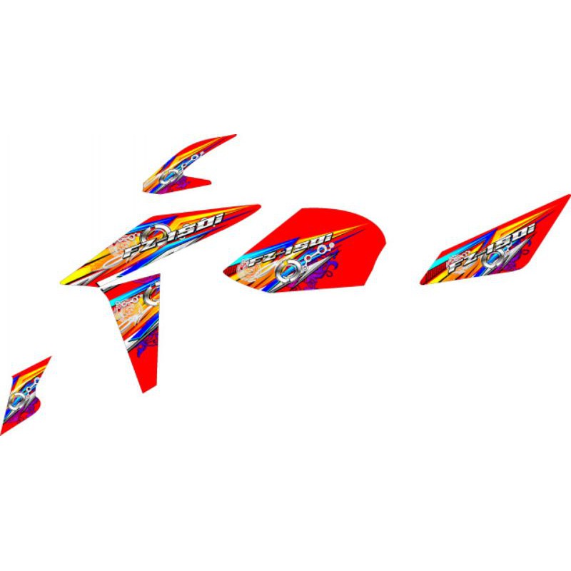 STRIPING VARIASI VIXION NVA TRANSPARAN - STRIPING TRANSPARAN VIXION NVA 2016 - STRIPING VIXION NVA M