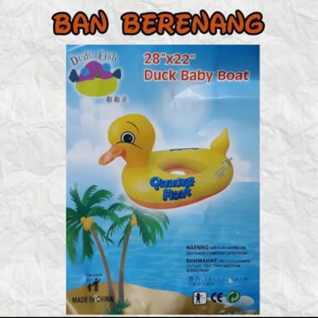 Pelampung renang bebek