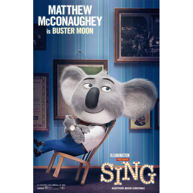 Poster 16120135 Sing (movie)