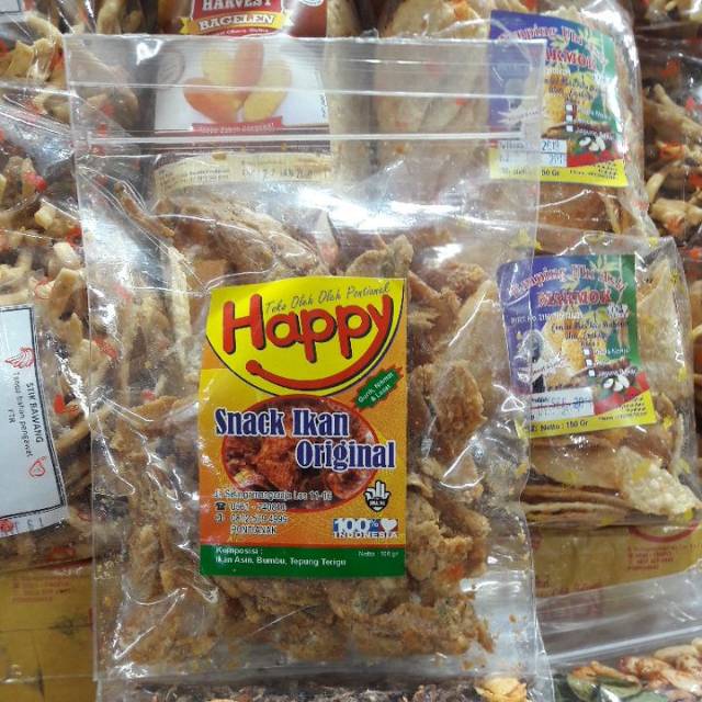 

Snack ikan original happy 40k