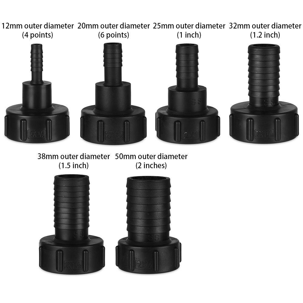 Adaptor Tangki IBC Nanas Konektor Air Tahan Lama Untuk Sambungan Outlet Alat Fitting Taman Rumah