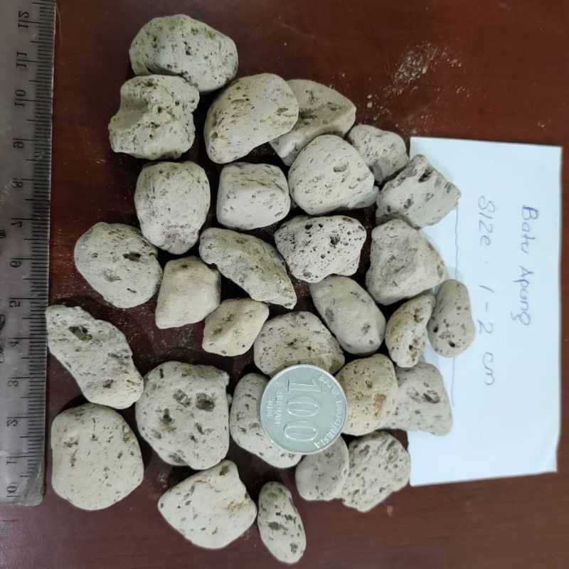 Batu Apung / Pumice Stone / Media Filter / Aquarium / Jeans 1kg 1 kg