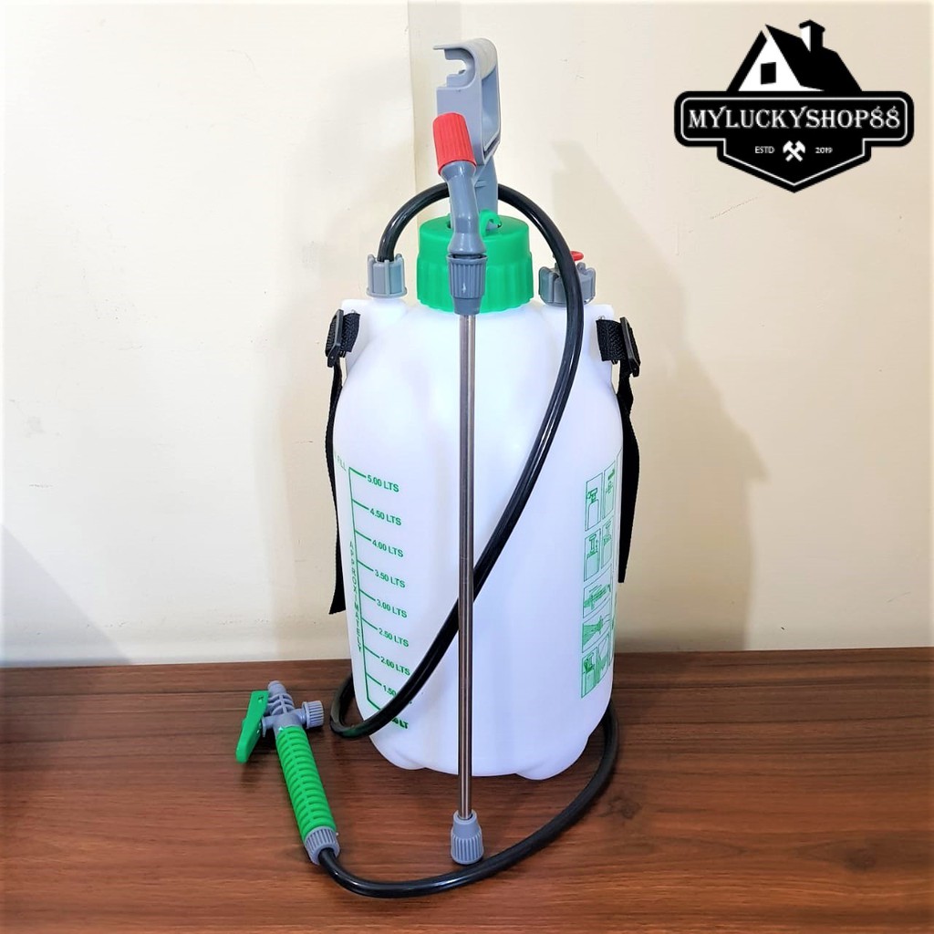 Onat Semprotan 5 Liter Hama Burung Disinfektan Manual Sprayer Kebun 5L