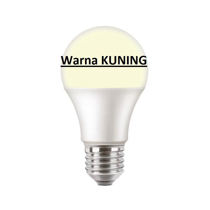 Lampu Bohlam LED Bulb 12 Watt 12Watt 12W W Kuning Warm White ECOLINK