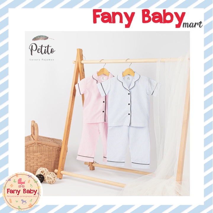 PETITCO STRIPE COLLECTION - PIYAMA ANAK