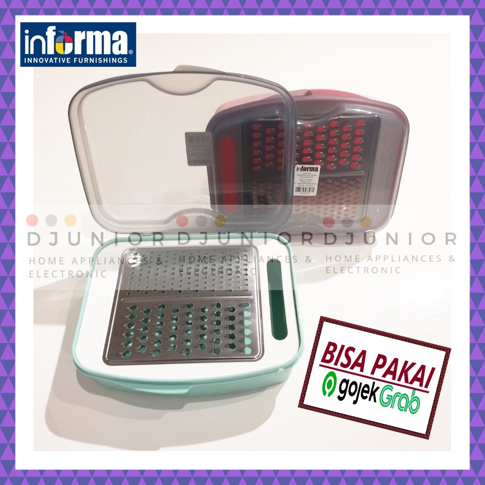 INFORMA - COOKING COLOR GRINA PARUTAN KEJU DENGAN WADAH / PEELER