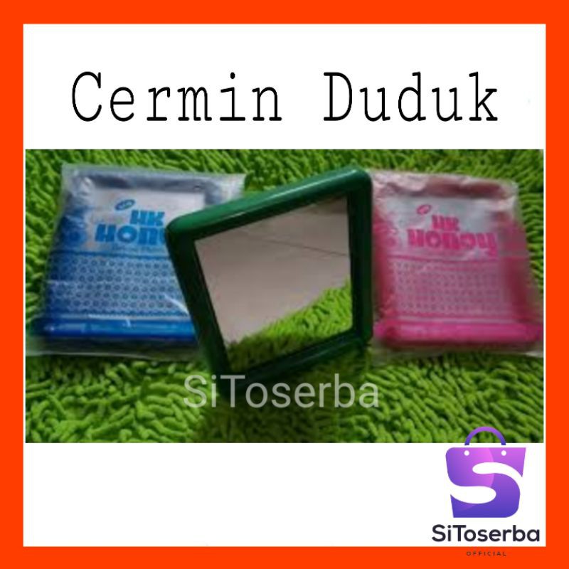 (PECAH UANG KEMBALI) CERMIN RIAS - KACA RIAS MEJA - CERMIN DUDUK MURAH - KACA DUDUK HK HONEY KACA DINDING
