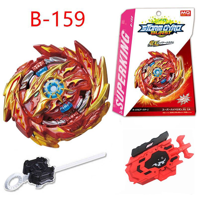 Set Mainan Gasing Beyblade Burst B159 Booster Super Hyperion. Xc Dengan Launcher