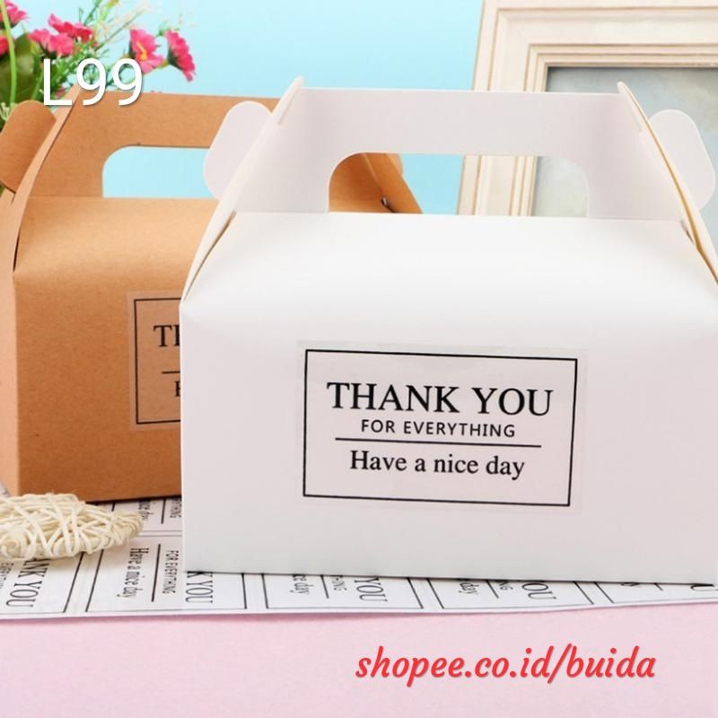 

Label Sticker Stiker Thank You For Everything Have a Nice Day Bening Dekorasi Kemasan Packaging L99