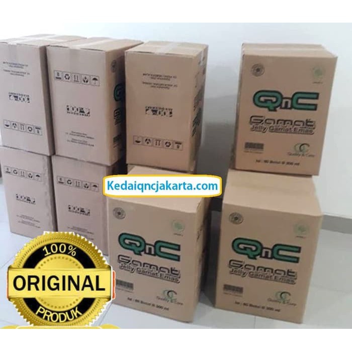 TERMURAH -  Qnc Jelly Gamat Original 100% Bukan Jelly Gamat Gold G / Luxor