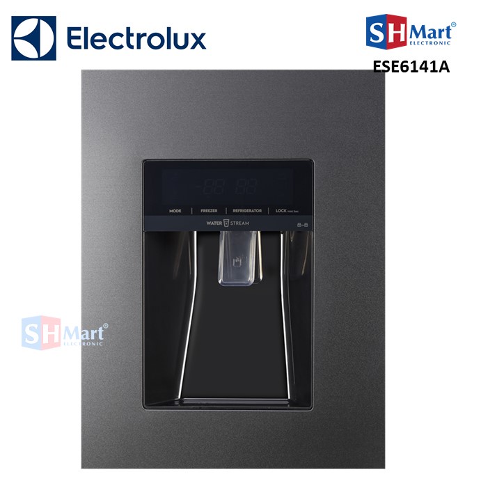 KULKAS SIDE BY SIDE ELECTROLUX  ESE6141A / ESE-6141A KULKAS DUA PINTU GARANSI RESMI (MEDAN)