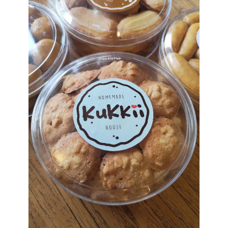 Kue Kering Oatmeal Cookies Spesial Lebaran dan Natal, Mentega Wisman Butter Cookies, 350gr dan 500gr