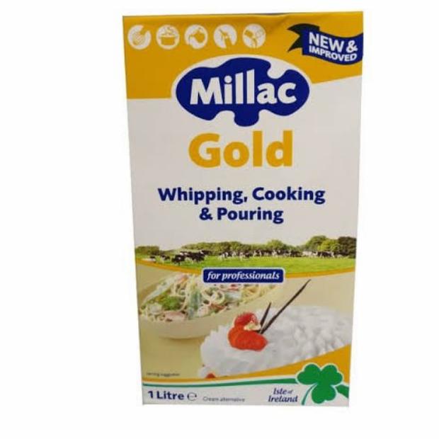 

(BISA COD) milac gold whipping cream 1ltr