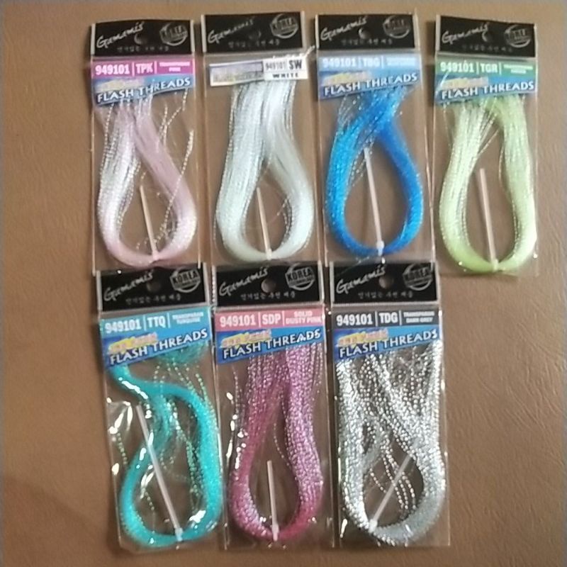 Bulu Mutiara / benang kilat Pancing