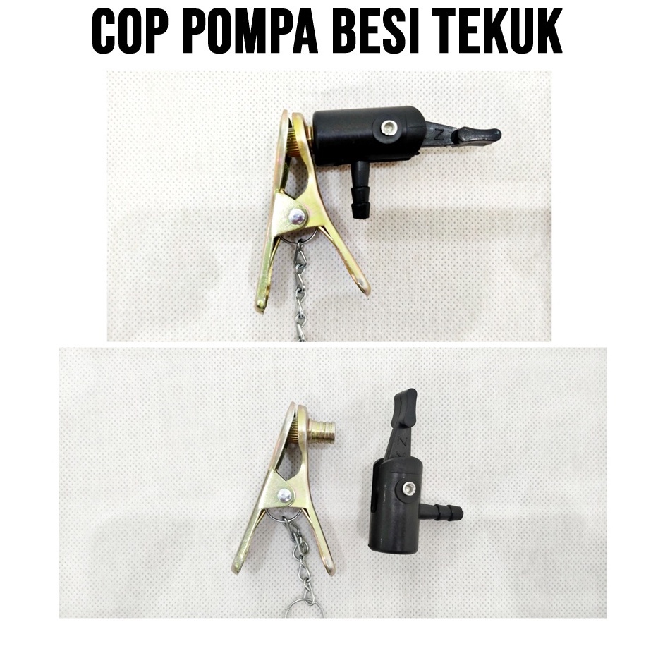 Cop pompa besi tekuk
