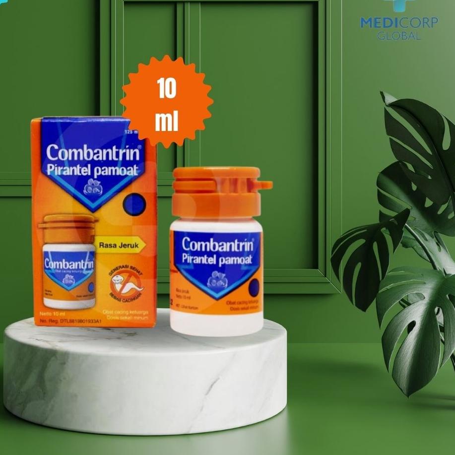 ✔ Combantrin syrup obat cacing anak & dewasa sirup rasa orange 10 ml ?