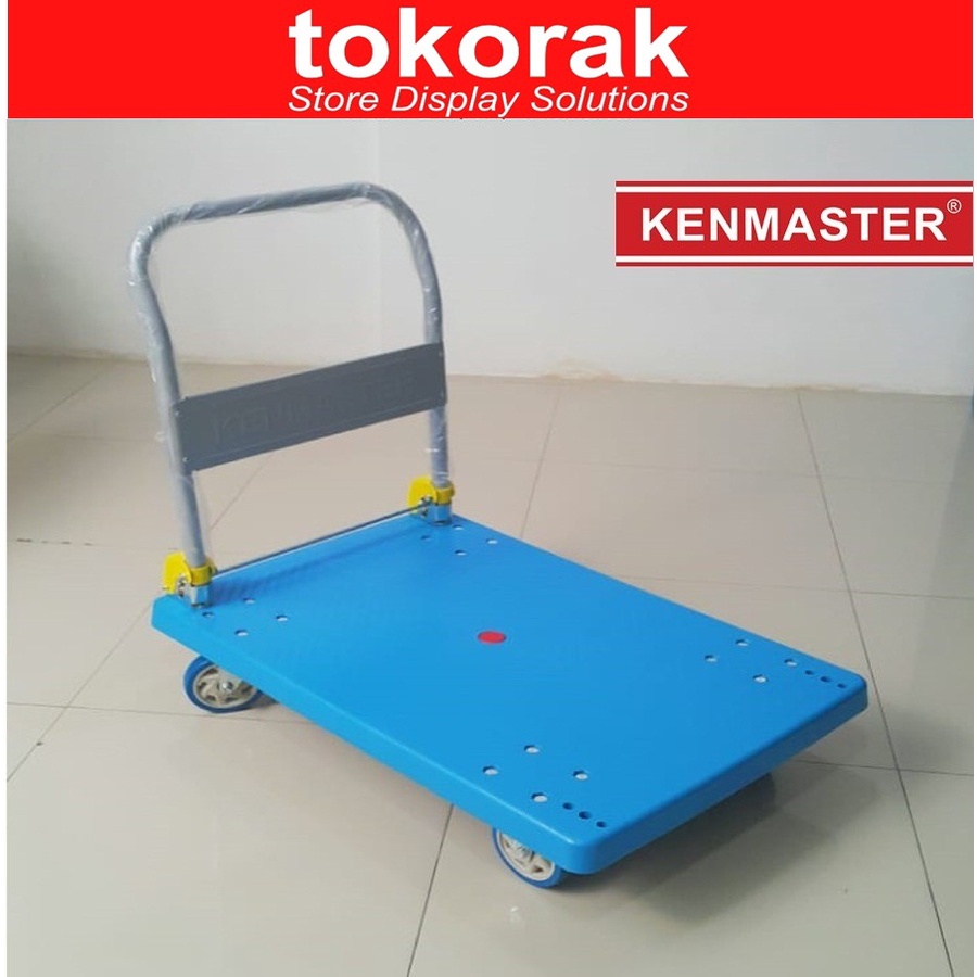 TROLI LIPAT 300 KG KENMASTER TROLLY DORONG HAND TRUCK TROLLEY 300KG