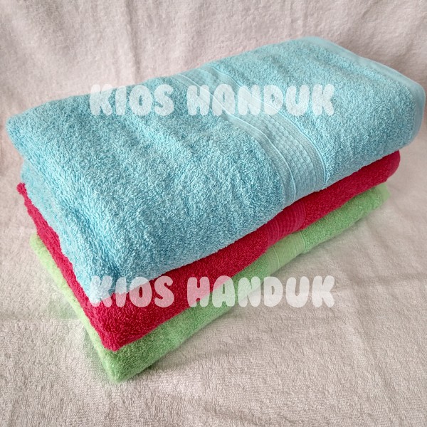 HANDUK MANDI DEWASA ANAK BAYI ANJOLY 70X135CM Warna Muda