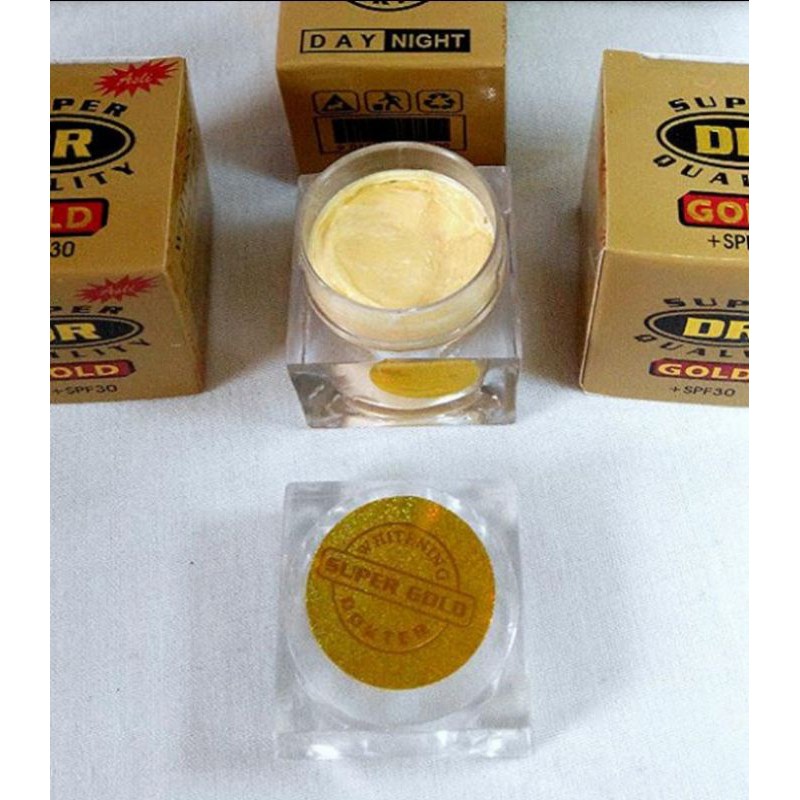 CREAM DOKTER GOLD HOLO SUPER QUALITY/ecer