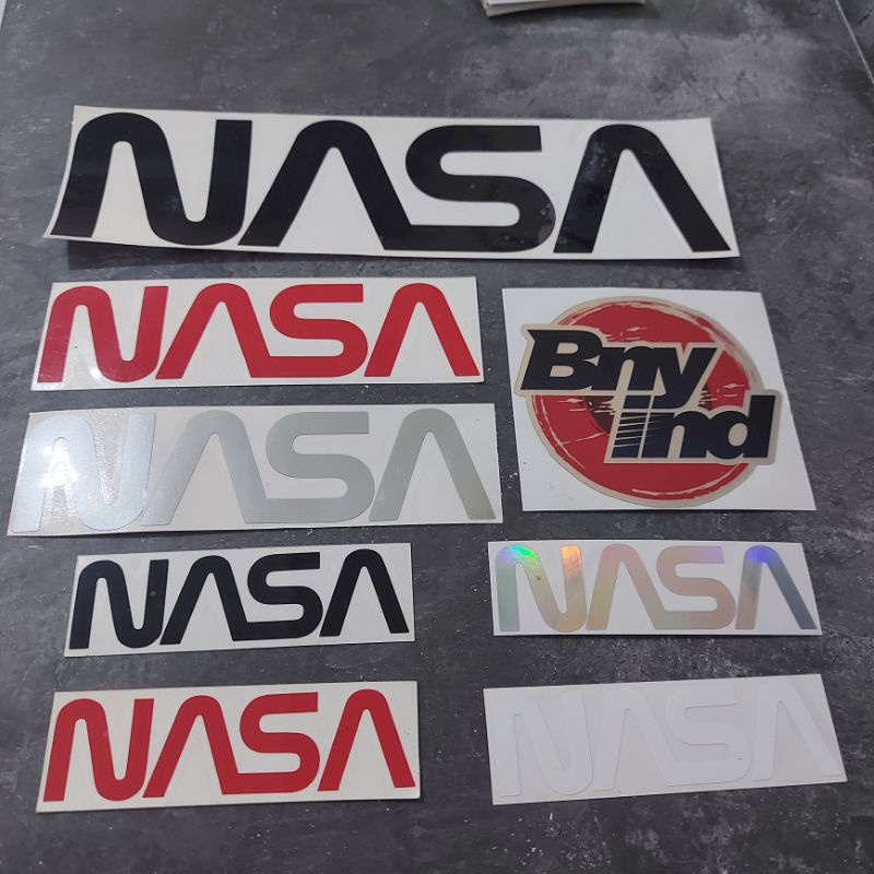 STICKER NASA CUTTING