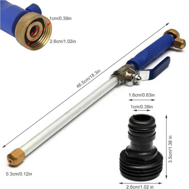 HIGH PRESSURE LONG Water Jet Hose Nozzle Semprotan Alat Cuci Mobil Tekanan Tinggi