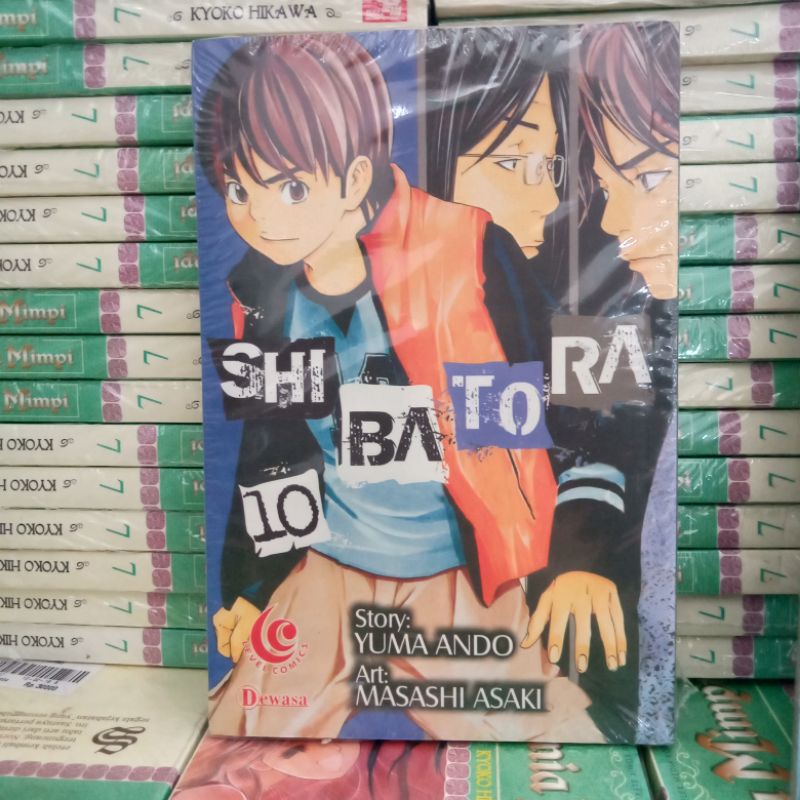 komik shibatora vol 1,4,10,11,12,13,,15