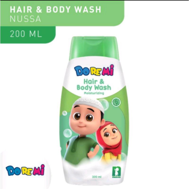 Doremi Hair and Body Wash 2in1