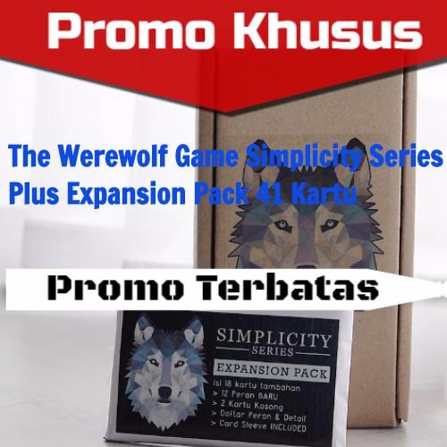 The Werewolf Game Simplicity Series dan Expansion Pack 41 Kartu