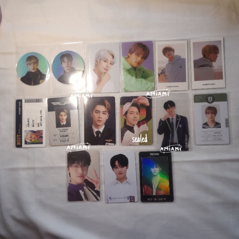 JUNGWOO JAEMIN HAECHAN HENDERY XIAOJUN AC SUHUM UNIVERSE MUMO SG22 B2S FROM HOME