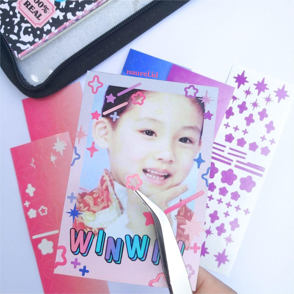 

[Naurel.id] Shooting Stars Deco Stickers for Polco/Journal/Planner