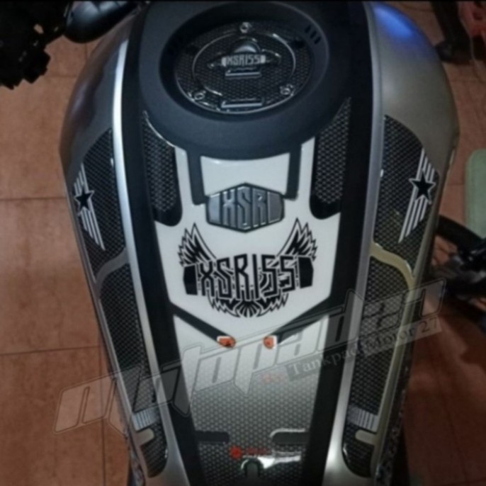 MITOPAD27 stiker sticker resin timbul tankpad tangki  yamaha XSR