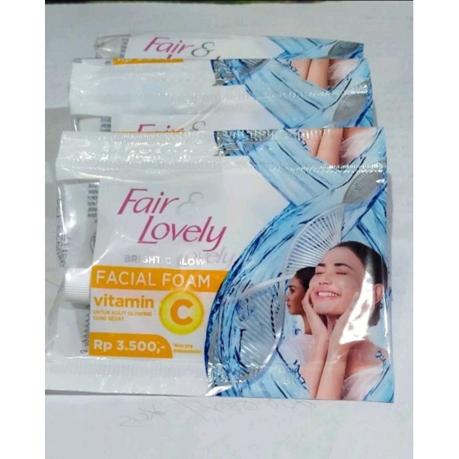 Fair Lovely Bright C Glow Facial Foam 1sachet