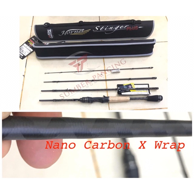 TRAVEL ROD ABU GARCIA HORNET STRINGER PLUS Baitcasting