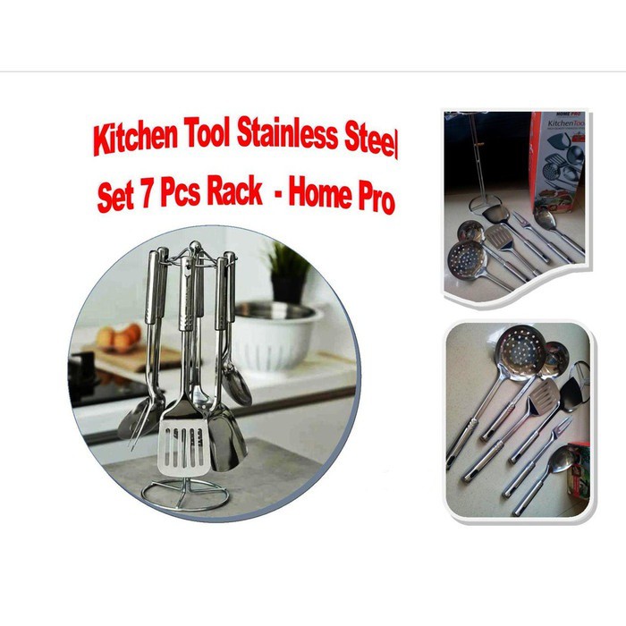 SPATULA BMW 7 IN 1 KITCHEN TOOLS SET STAINLESS