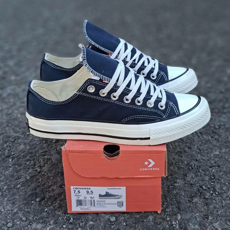 SEPATU CONVERSE 70S LOW MIDNIGHT NAVY