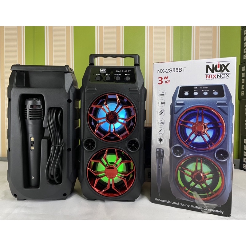 Speaker bluetooth  portabel BIG BASS S88 speaker bluetooth termurah-6