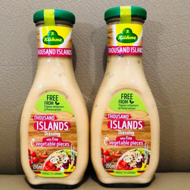 

Thousand island dressing salad import 250ml