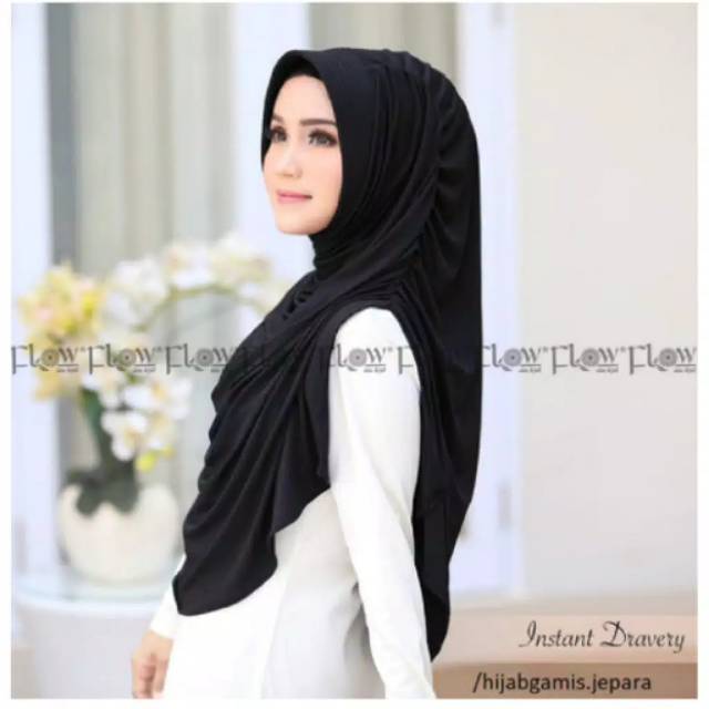 Jilbab instan ped cantik dravery