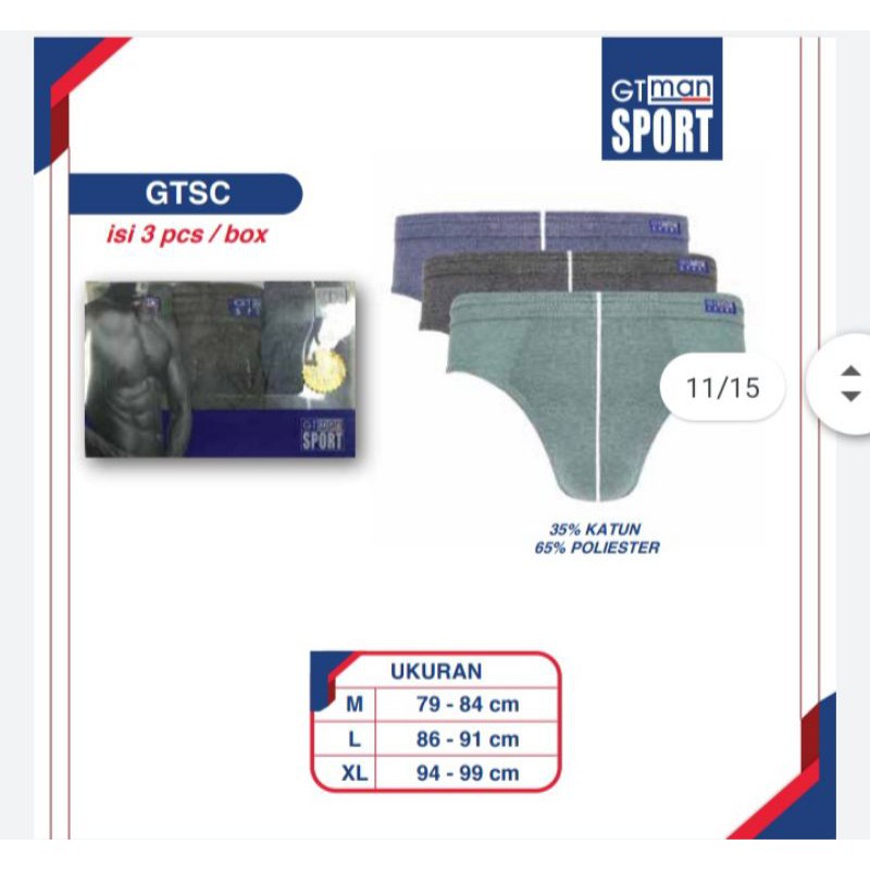 CELANA DALAM GT MAN SPORT GTSC