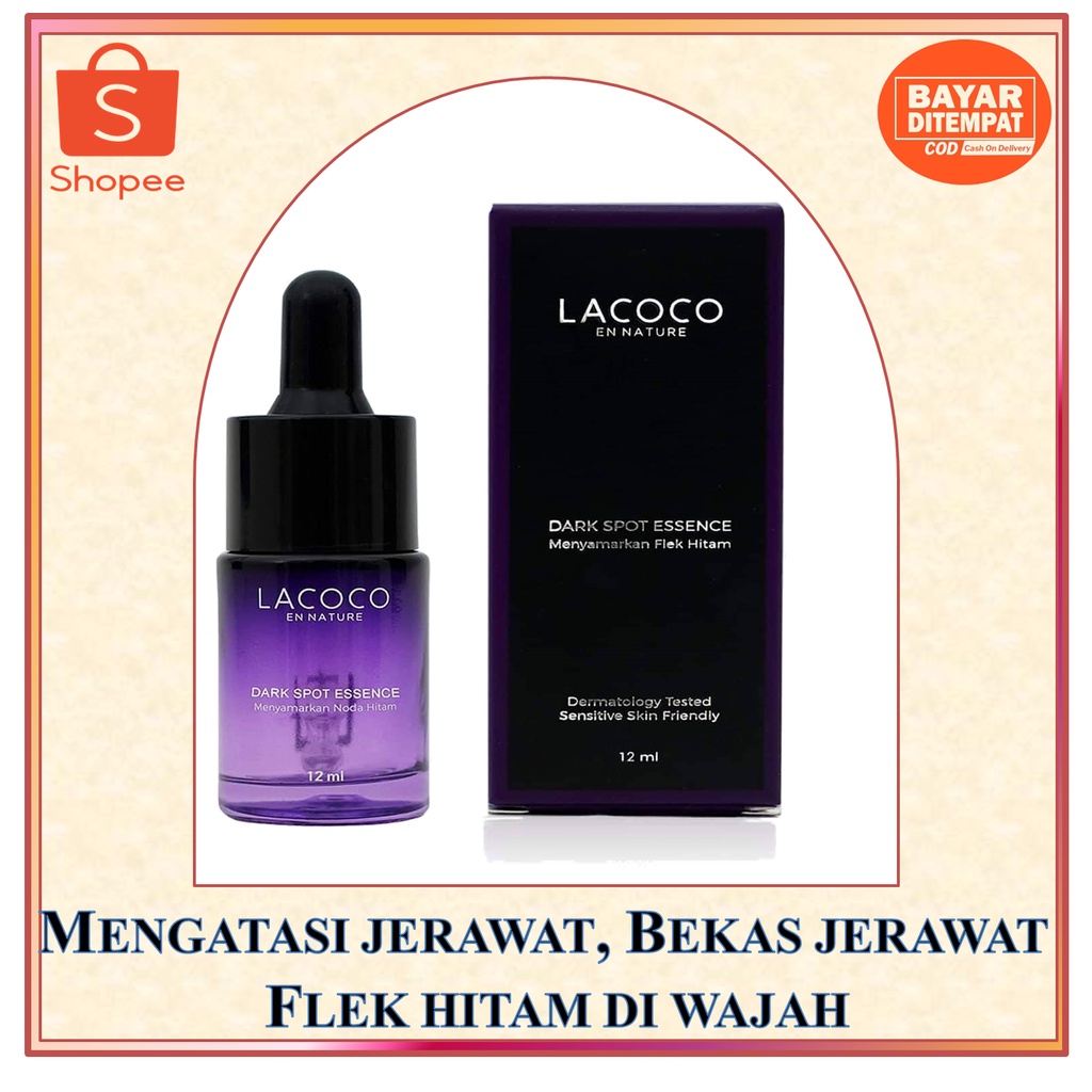 Lacoco Dark Spot serum lacoco penghilang bekas jerawat serum untuk flek hitam lacoco darkspot essenc